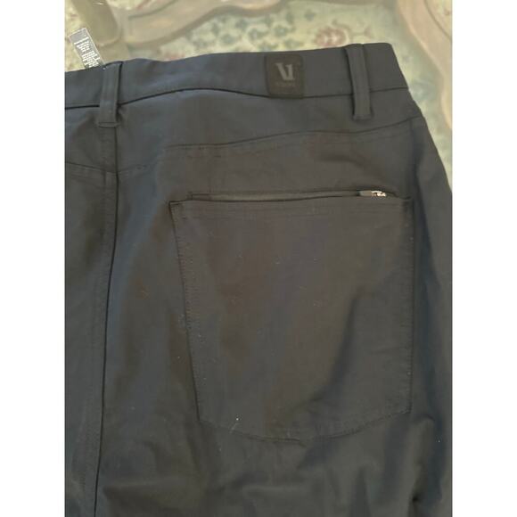 Vuori Men's Black Athletic Slim Fit Meta Pants Size 36 - Picture 6 of 9